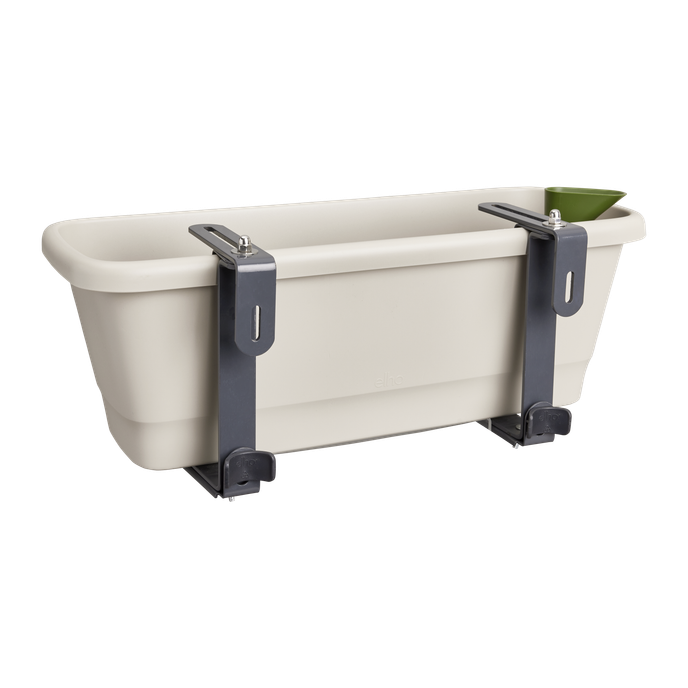 noa universal balkonkasten halter metall living schwarz